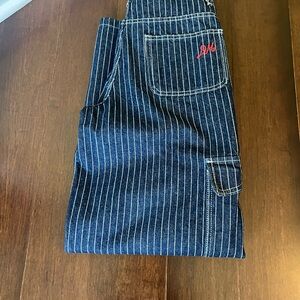 Striped Damson Madder Women's Jeans